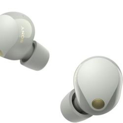 Sony WF-1000XM5 True Wireless NC White Silver Earbuds 