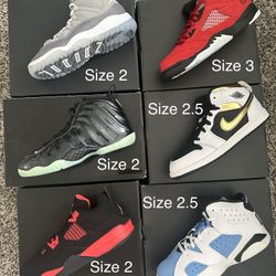 Multiple Shoes All Jordan’s 