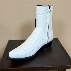 Botín vaquero con cierre