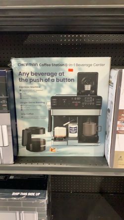 Chefman Coffee Station 8-in-1 Beverage Center $200