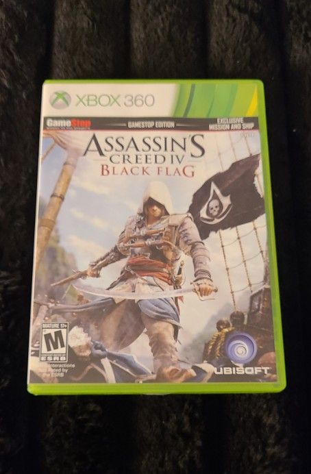 Assassin's Creed IV: Black Flag Microsoft Xbox 360 2 Disc Gamestop Edition CIB