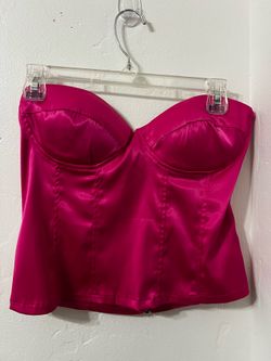 Strapless top