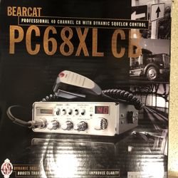 Uniden PC68XL - Bearcat Pro 40 Channel CB Radio