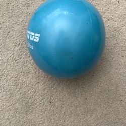 Blue 8 Lbs Toning Ball From Vitos. 
