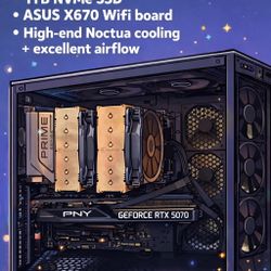 RTX 5070 Gaming PC – Clean, High-Performance Build (1440p / 4K)