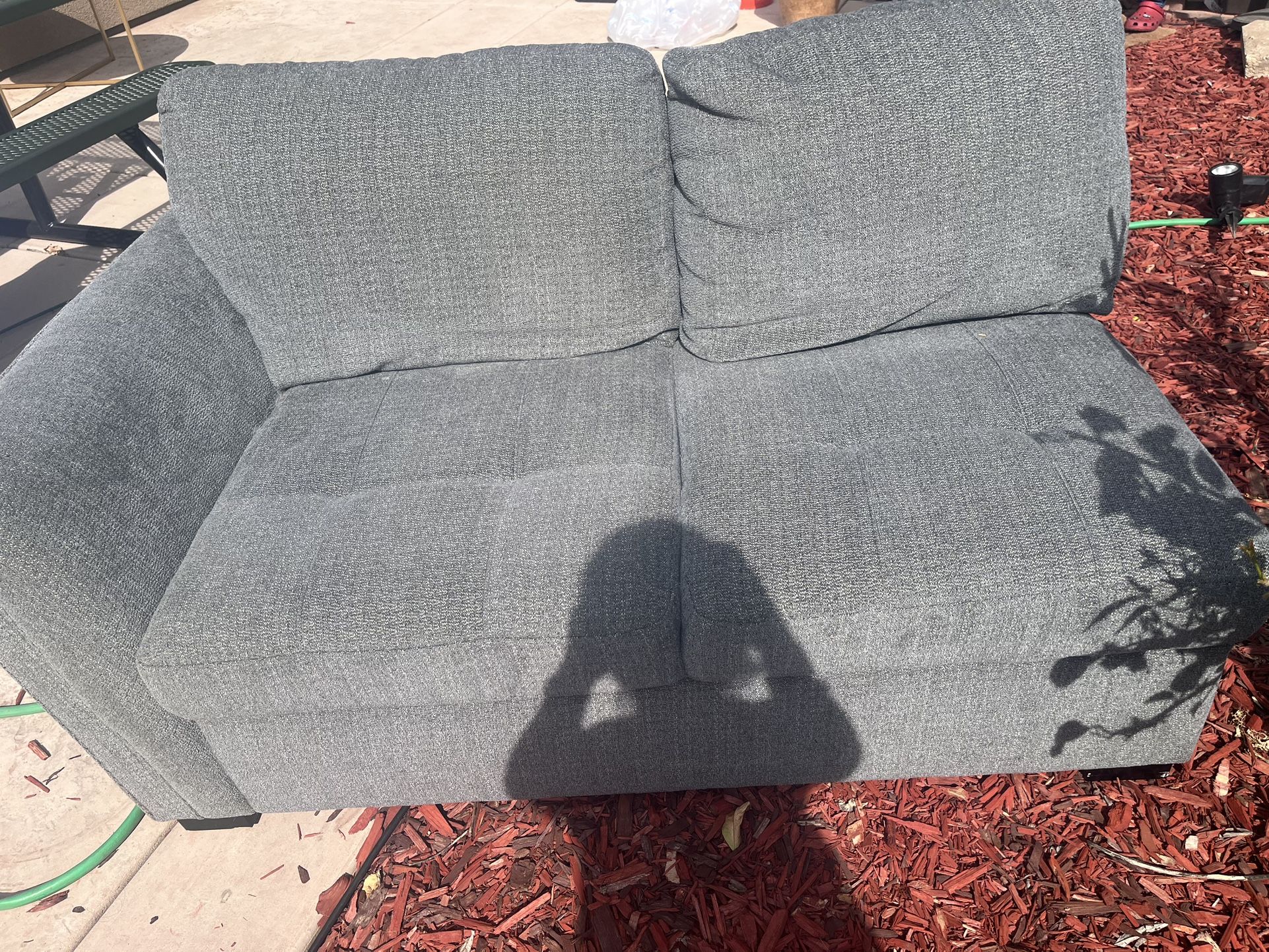 End Sofa Piece - Gray from Moore furniture 