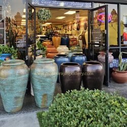 Clay Pots 🪴Beautiful Styles and Talavera Pottery ✨️In Cypress Ca. "Casa Barajas Pottery Store "Prices vary, depending on measurements and styles