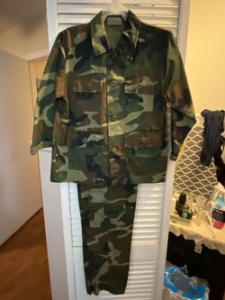 Halloween Costume - Army Soldier Boy size 12