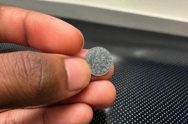 Silver .999 with Egyptian righting