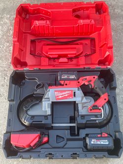 Brand New Milwaukee Band Saw w/ Case and Two Batteries