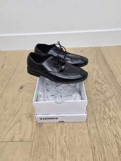 Sonoma Goods for Life Black Dress Shoes (4 Boys)