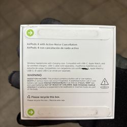 AirPods 4 With Active Noise Cancellation 