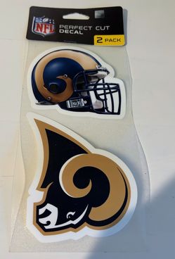 NFL Los Angeles Rams Perfect Cut Decal 2-Pack