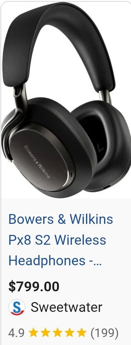 Bowers Wilkins Px7 S2e Black