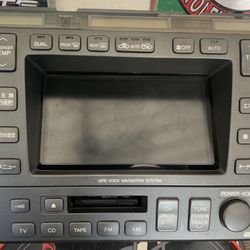 JDM Toyota Celsior  Radio/GPS/Climate Control System 