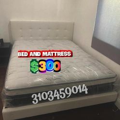 Queen Size Bed And Mattress