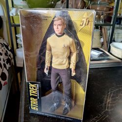 BARBIE CAPTAIN KIRK STAR TREK 50TH ANNIVERSARY 