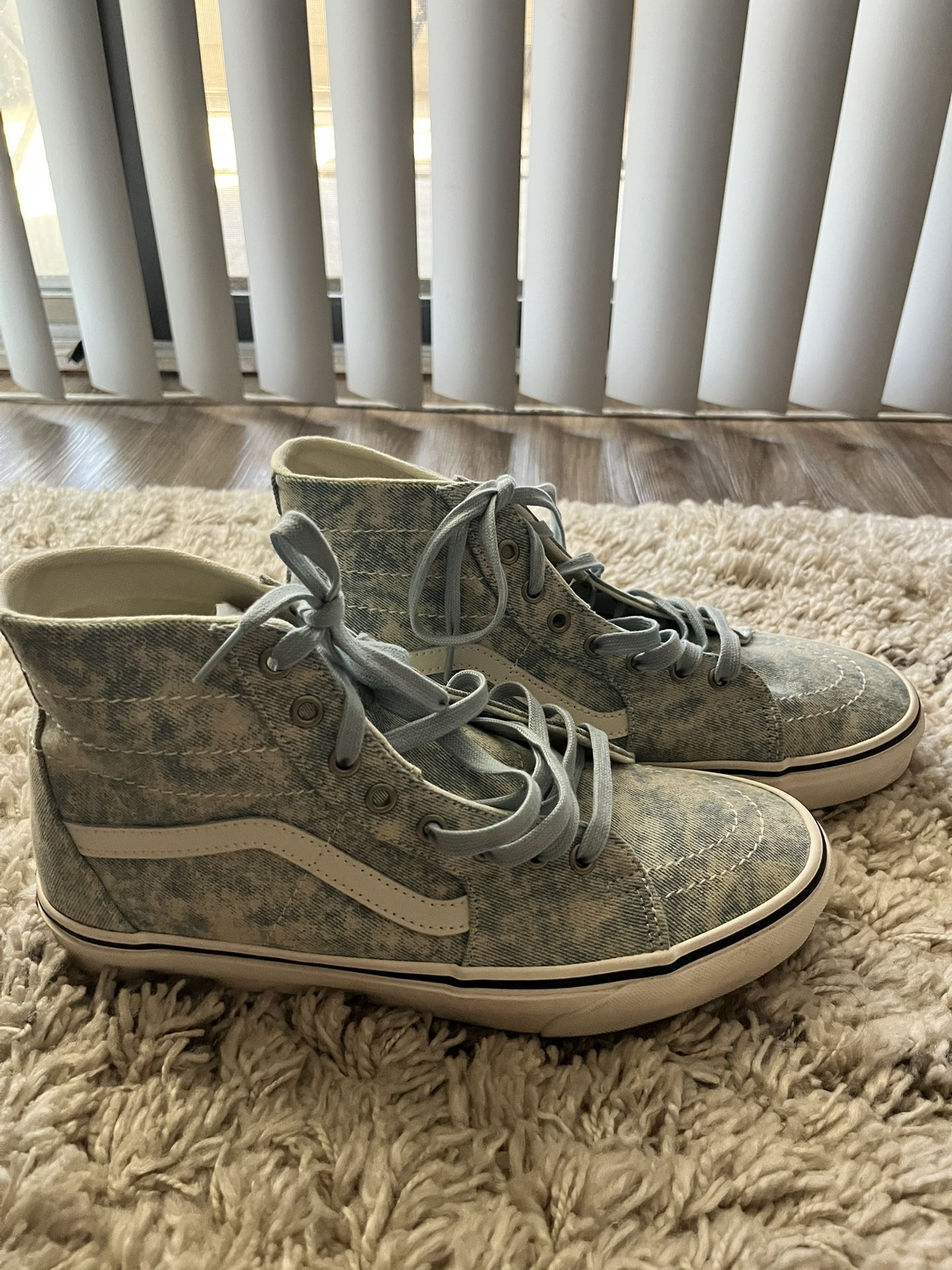 Vans Sk8-Hi Denim Acid Wash - Men’s 9.5