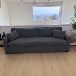 Restoration Harware Grey Couch