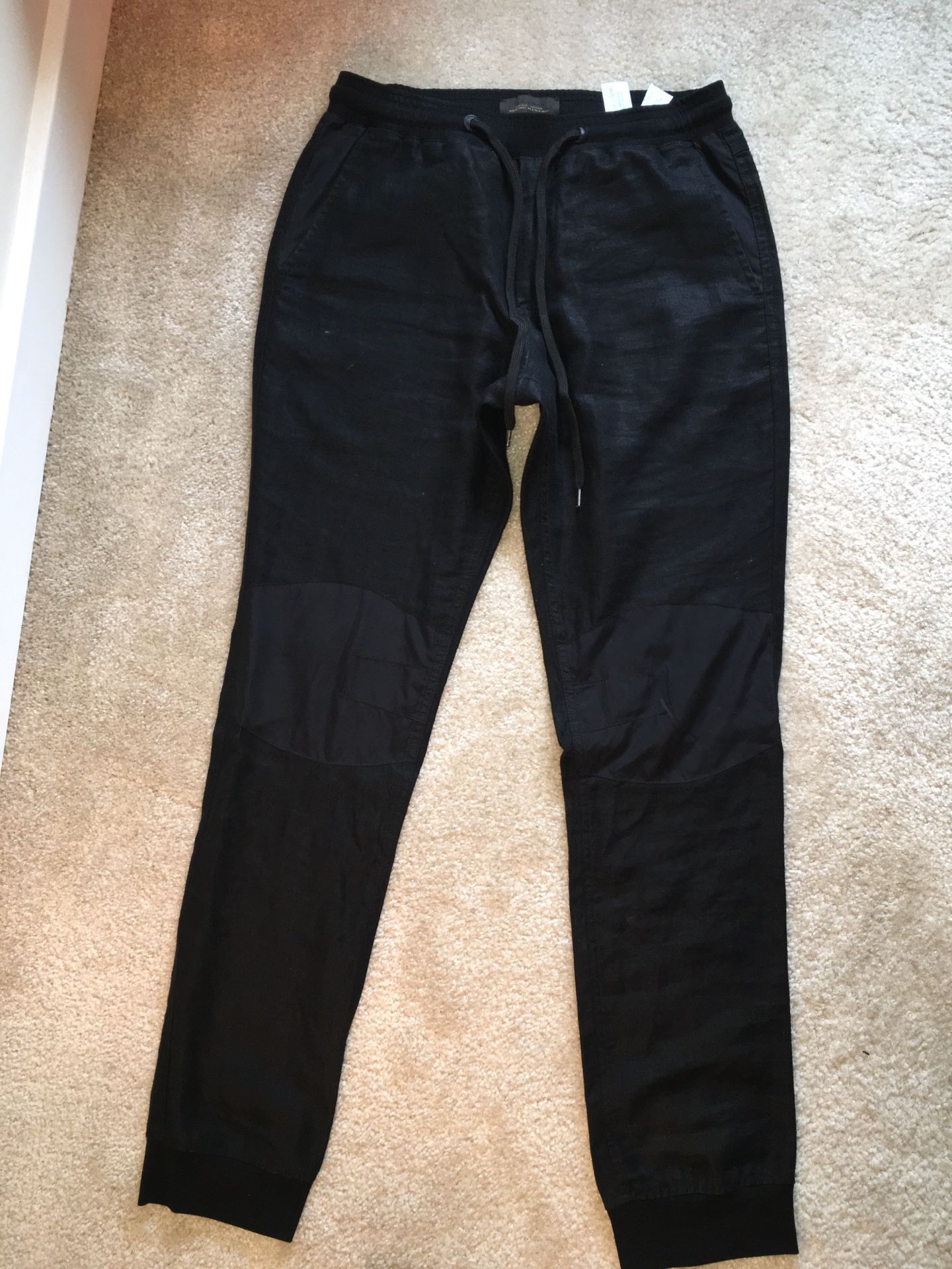 Zara Linen Joggers