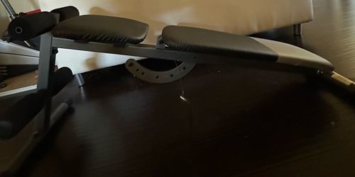 Adjustable Weight Bench with Leg Curl