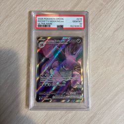 Team Rocket's Nidoking EX #216 Destined Rivals Holo PSA 10