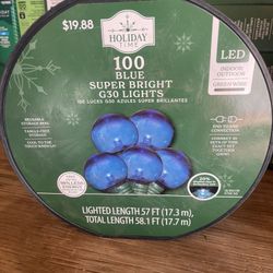 Blue super bright lights LED