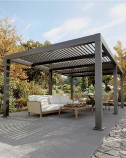 12' x 20' Louvered Pergola