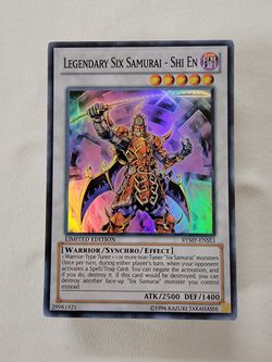 Six Samurai Deck Yugioh (44 Cards)