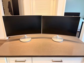 2 Samsung Computer Monitors For Sale
