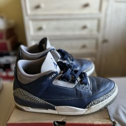 Jordan 3’s  “ Georgetown “ 