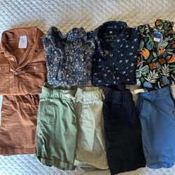Boy shorts and shirt bundle