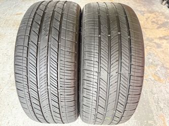 Two Tires 225/45/18 Bridgestone Turanza LS100 Runflats with 70% Left BMW Mercedes deal