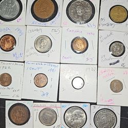 Rare Type Foreign Coin Collection 