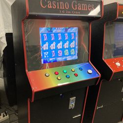 16 Game Video Slots Games Arcade Machine 