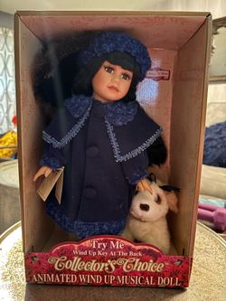 Animated Wind-Up Musical Doll