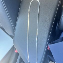 Silver Plated Necklace 24 Inch Harinbone