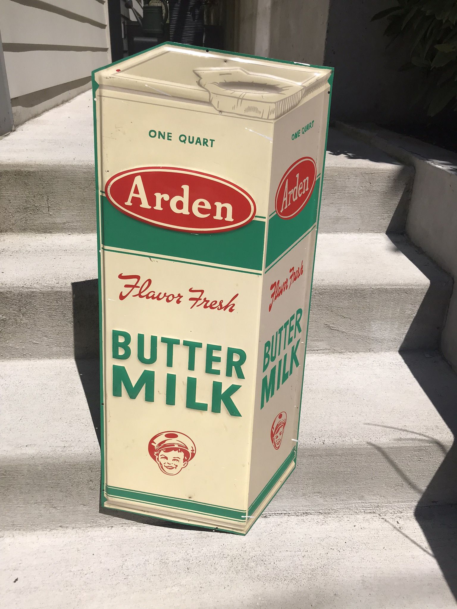 1950s Arden’s Buttermilk Sign