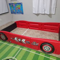 Race Car Bed Frame Full Size Toddler to age 10
