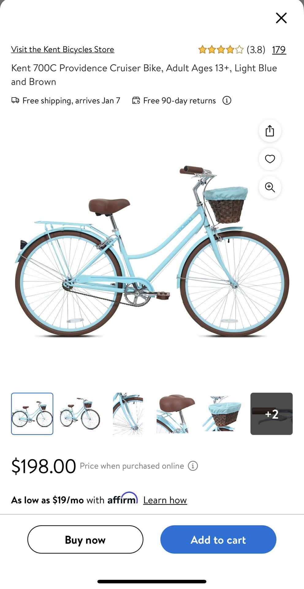 Brand New Kent 700c Providence Cruiser Bike