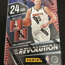 2023-24 Panini Revolution NBA Basketball Factory Sealed Blaster Box Wembanyama