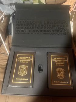 Alpha Phi Alpha History Two-Book Gift Set