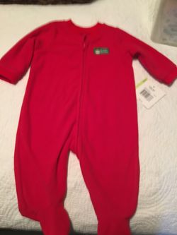 Little Me “First Christmas” sleeper 3 months