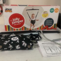 Jolly Jumper Baby Exerciser with Door Clamp.