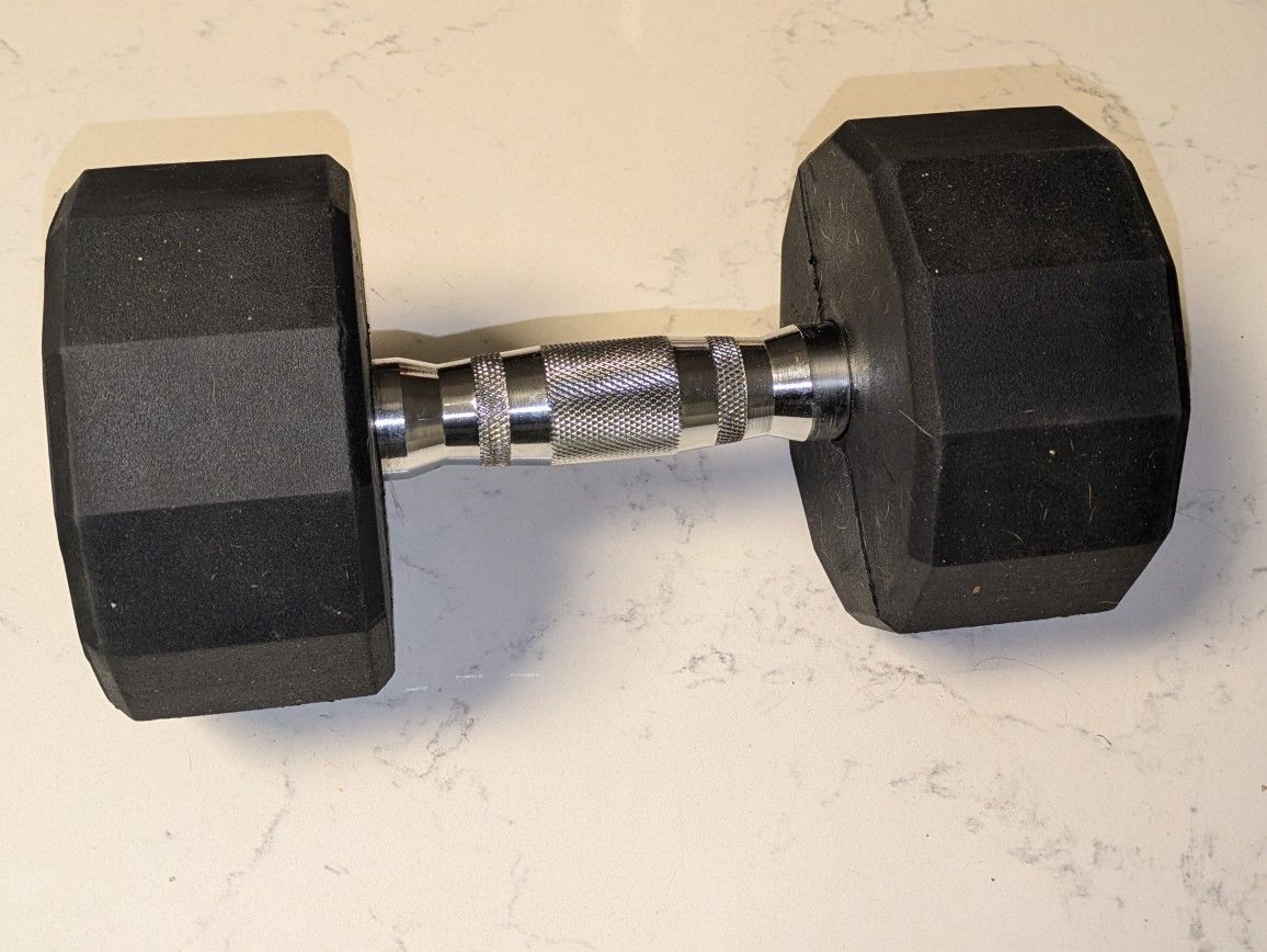 25 Lb Dumbbell
