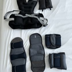 Vest Weight, Ankle Weights And Exercise Bands