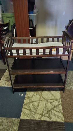 Wooden Changing Table