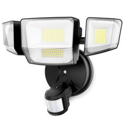  Motion Sensor Outdoor Lights(90W 10000LM LED)(brand new)