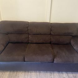 Sofa Set Dark brown 