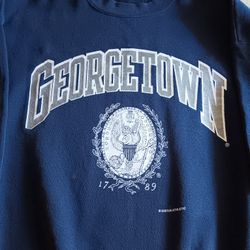Vintage 90s Georgetown University Sweatshirt 